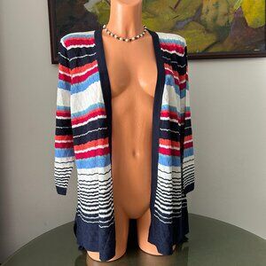 Talbot's NWOT Striped Cardigan